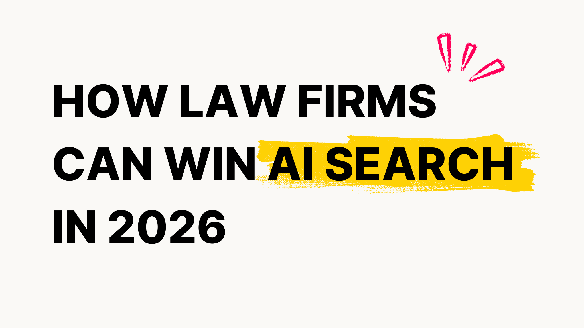 How Law Firms can win AI Search